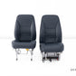 Cessna 206 Aircraft Interior leather seat upholstery with Genlite foam cushions and diaphragms.