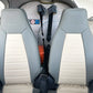 DA-40 Generation I rear bench seat covers made from aviation leather, including backrest and bottom covers