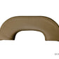 OEM replacement armrest pads for Piper PA-28-140 aircraft featuring aviation-grade leather, closed-cell foam, and durable steel backing.