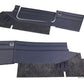 Piper PA-28-140 sidewall trim panel kit with upholstered armrests, aviation-grade vinyl and integrated storage pockets.