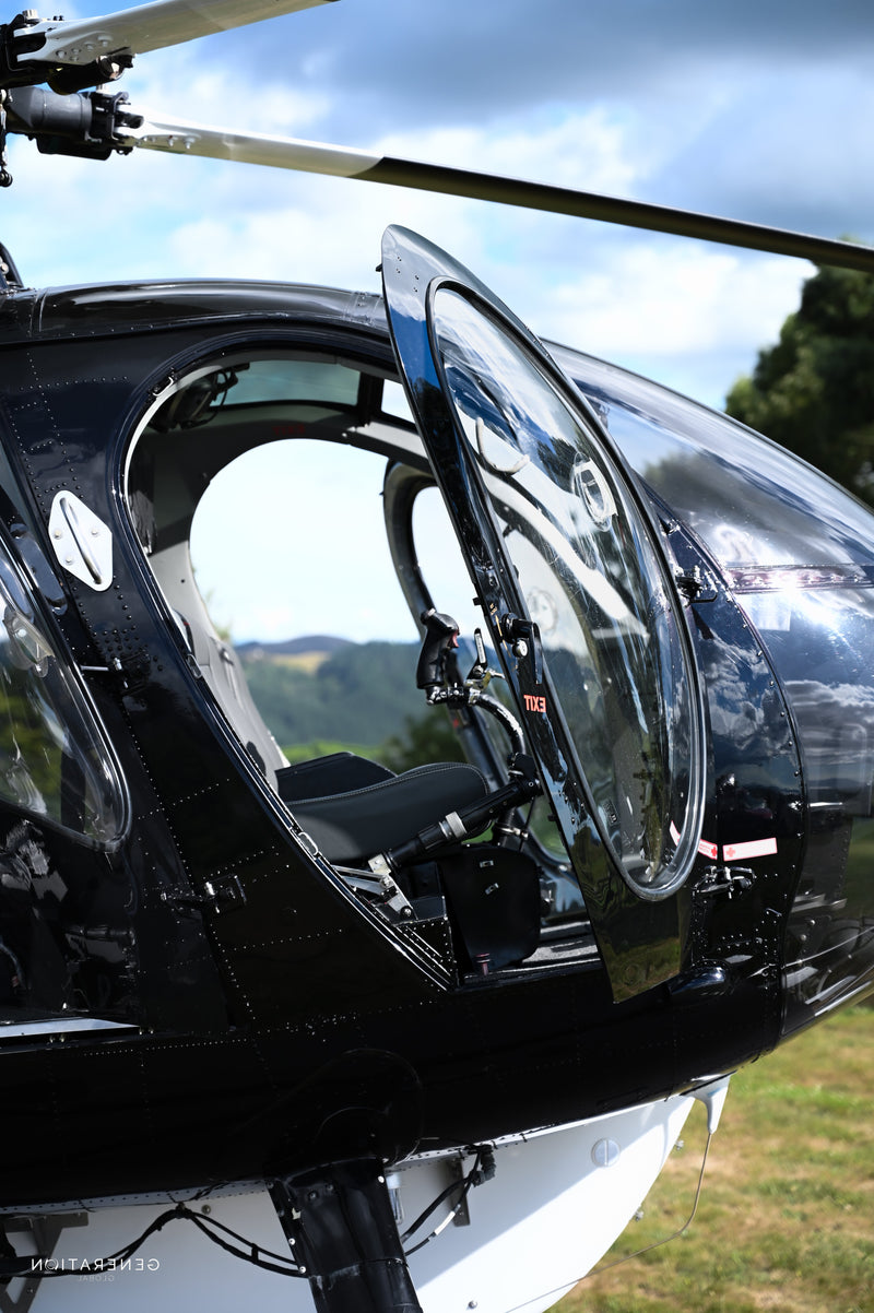 Bespoke MD hughes helicopter interior