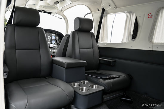 Custom Bespoke Piper Aircraft Interiors by Generation Global