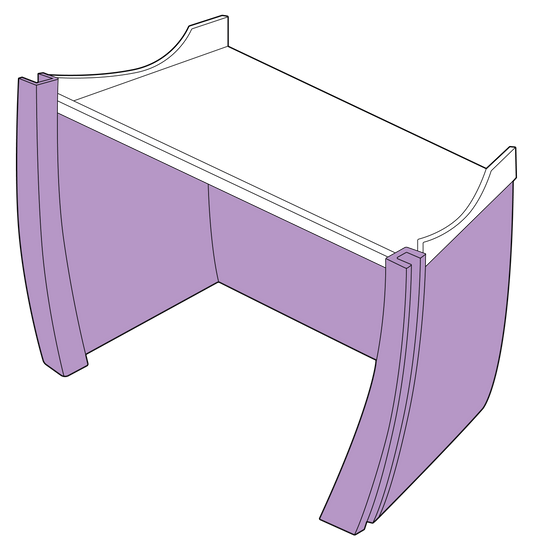 Cessna C182 Aircraft Interior Baggage Trim Panels | Pre-Assembled Interior Kit