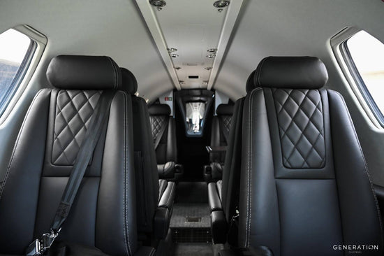 Cessna Citation aircraft Interior