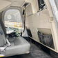 Full WN‑120 aviation carpet set for MD/Hughes 369/500 C‑D helicopters with mesh binding and Velcro installation.
