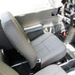 Complete Piper PA-28-140 replacement seat assembly including leather backrest covers, bottom covers, Genlite foam cushions and seat diaphragms.