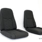 Cessna 162 Skycatcher pilot and co-pilot leather seat upholstery assembly