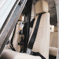 9310 Series Height Adjustable Crew Seat Upholstery Kit for BK 117 helicopter – includes headrest, backrest, and bottom covers with Genlite foam.