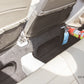 DA40 aircraft full carpet set made from plush WN-120 aviation carpet with mesh binding and velcro attachments, includes rear baggage carpet
