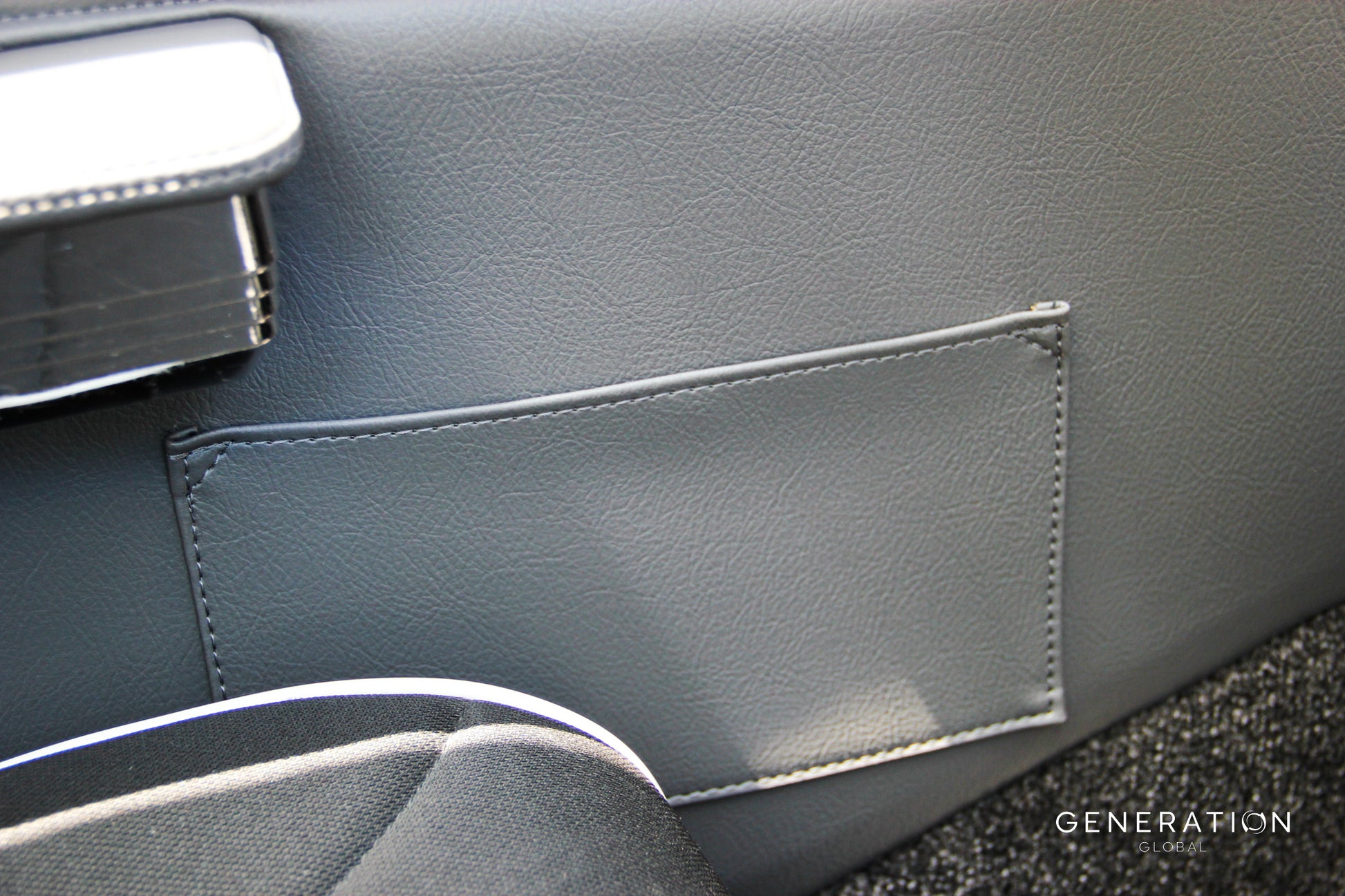 Full set of PA-28 sidewall trim panels with armrest covers