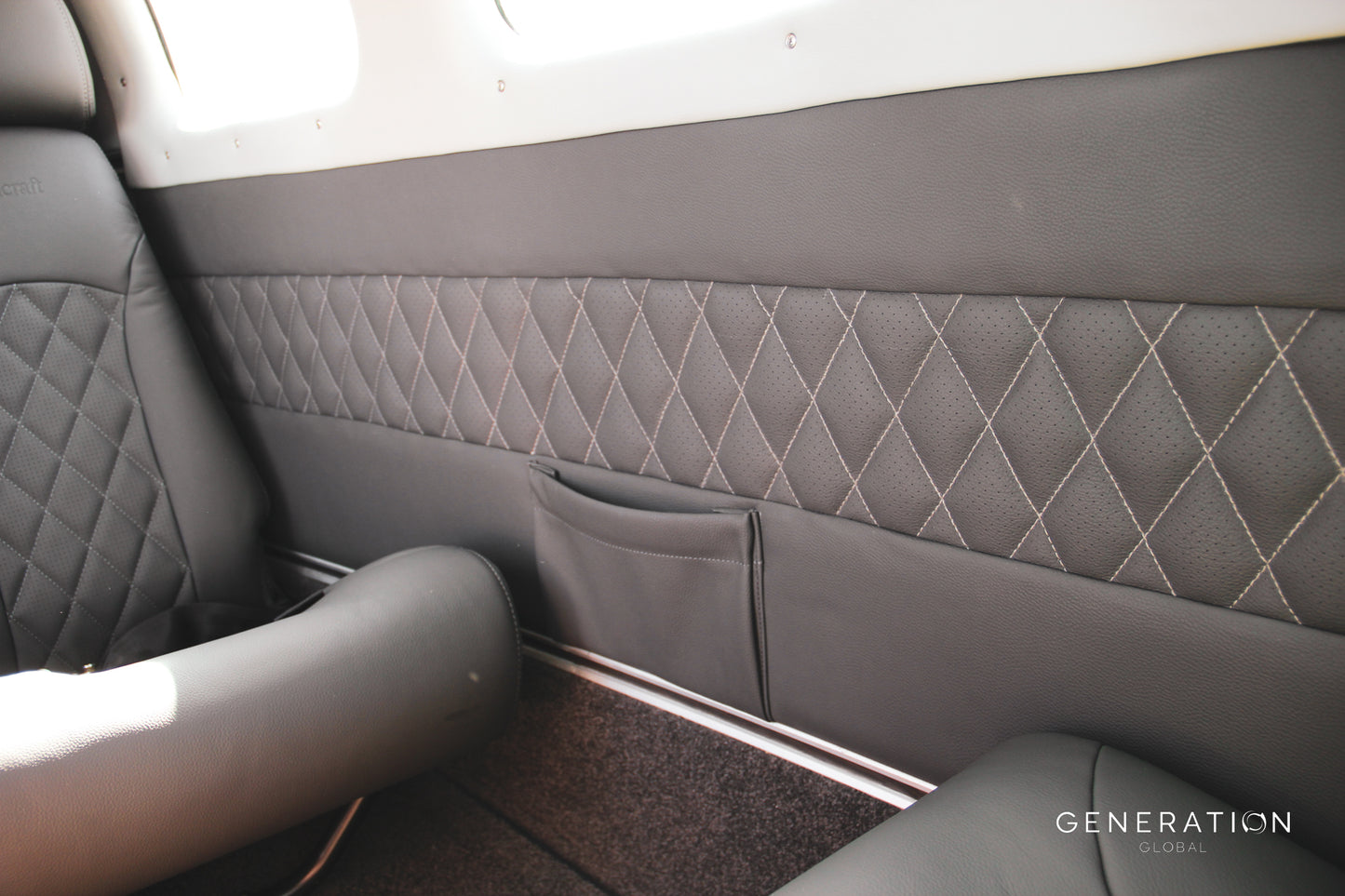 Beechcraft Baron 58 Side Wall Trim Panels