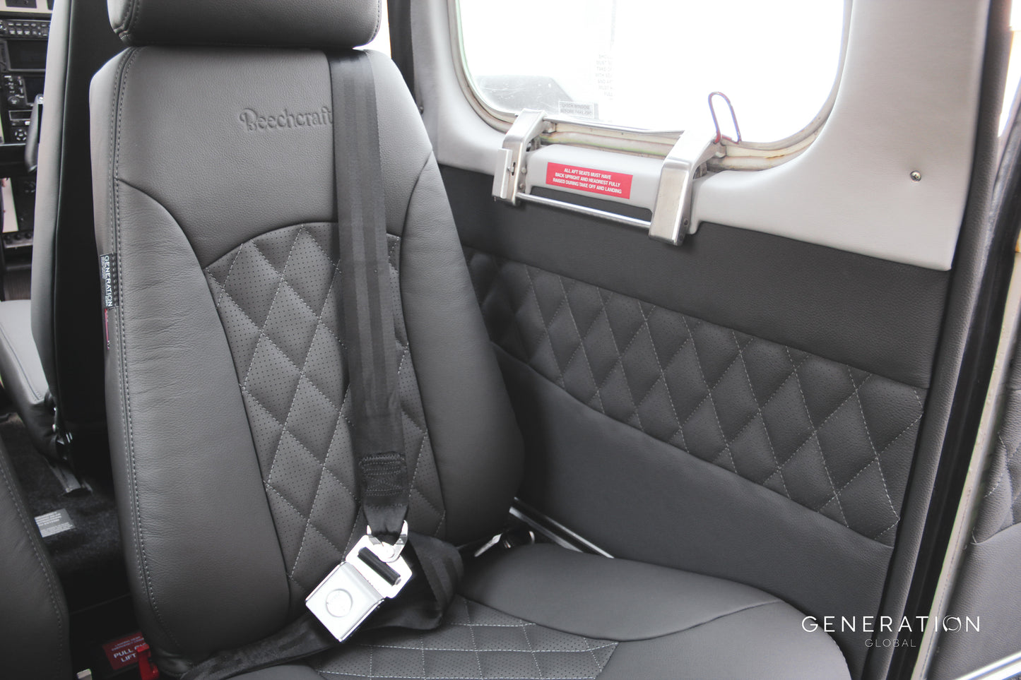 Beechcraft Baron 58 Side Wall Trim Panels