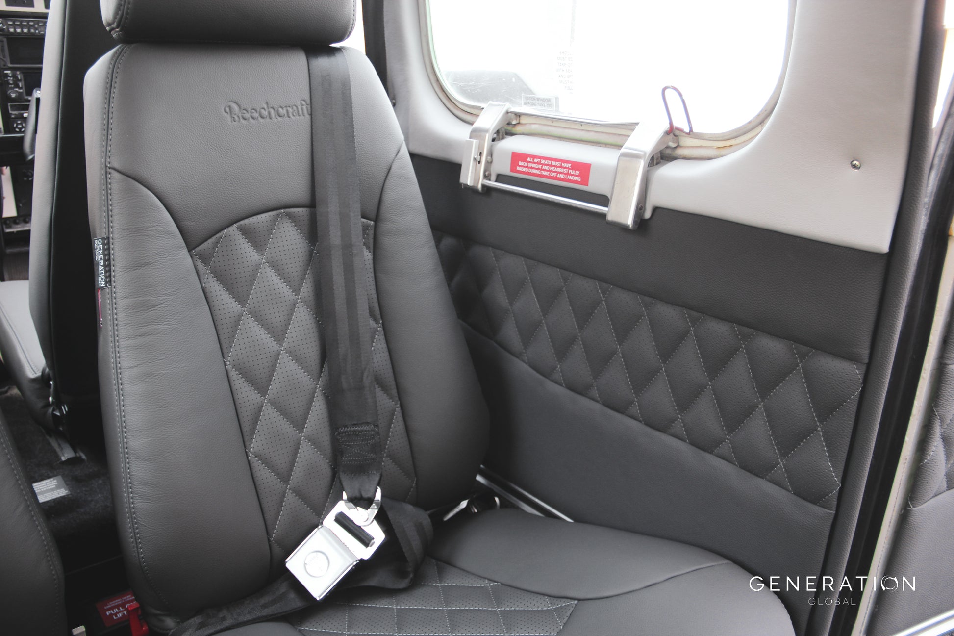 Beechcraft Baron 58 Side Wall Trim Panels