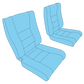 Seat Assy, LH, RH Only