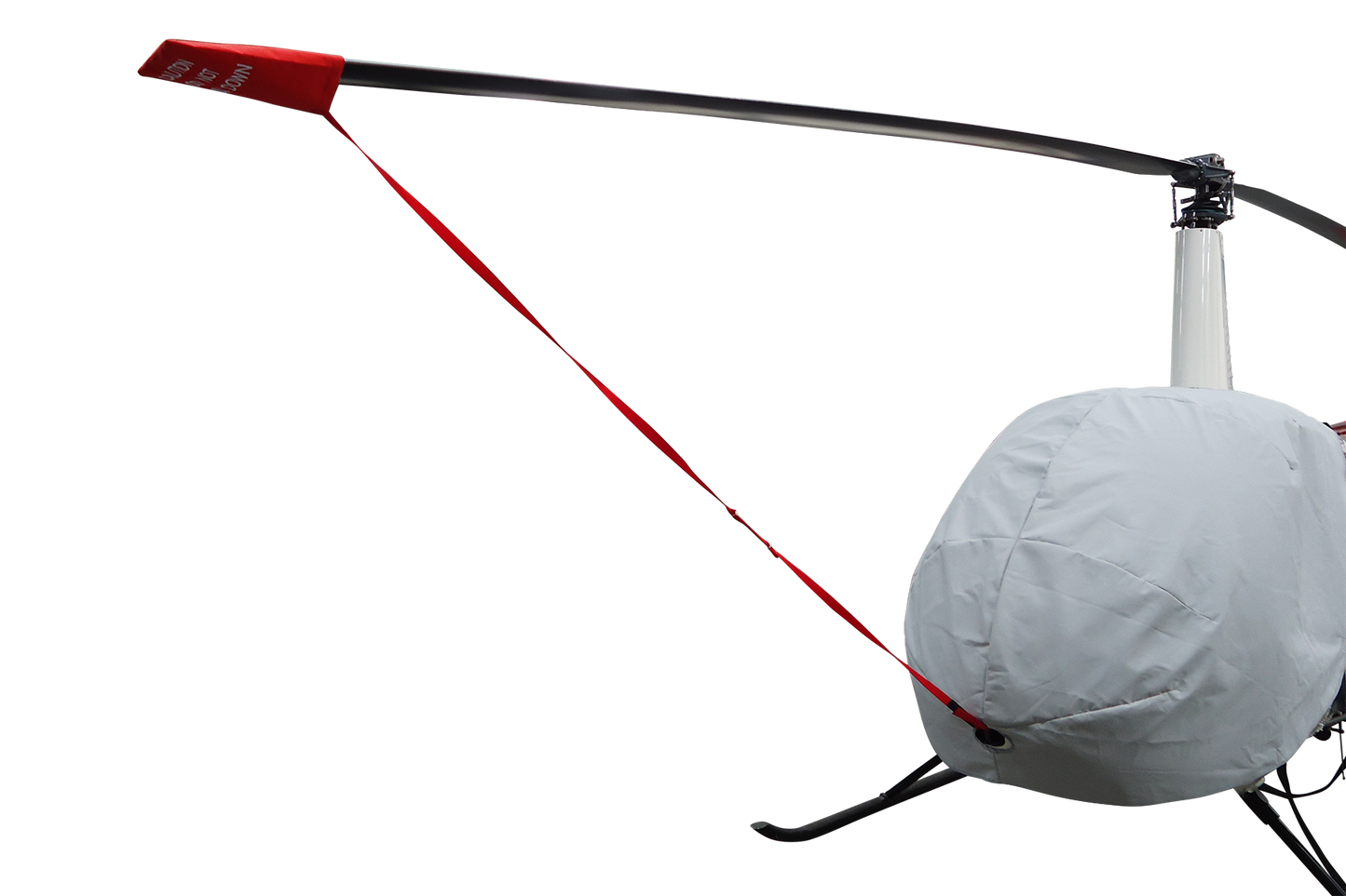 Robinson R22 Helicopter Blade Tie Downs - High Visibility Webbing (Set of 2)