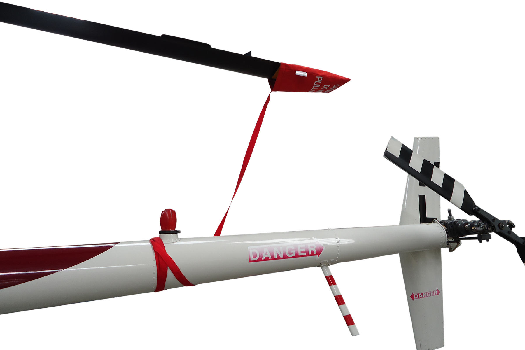 Robinson R22 Helicopter Blade Tie Downs - High Visibility Webbing (Set of 2)