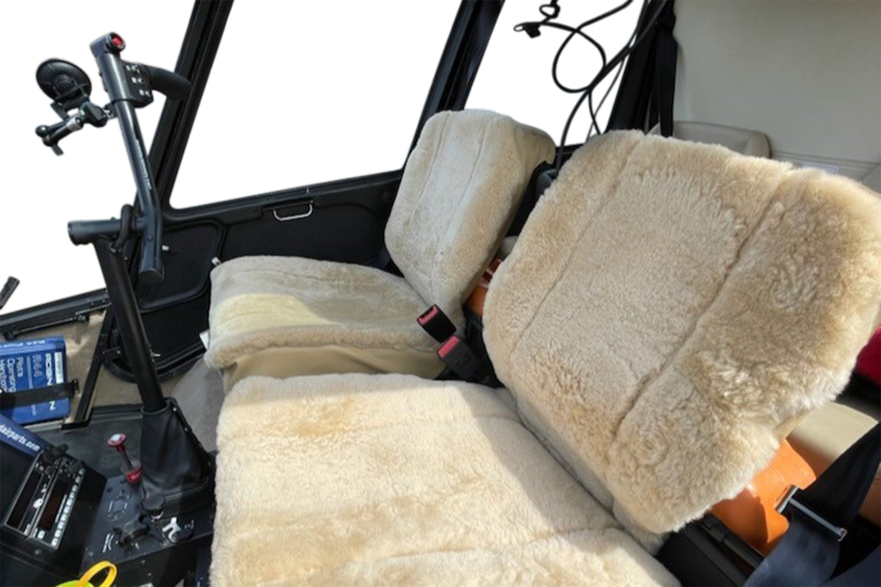 Robinson R44 Sheepskin Seat Overcovers