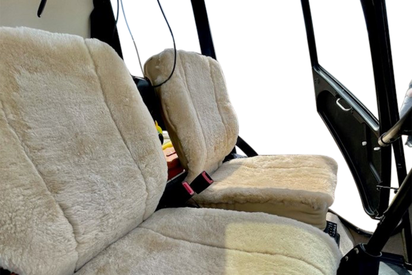 Robinson R44 Sheepskin Seat Overcovers