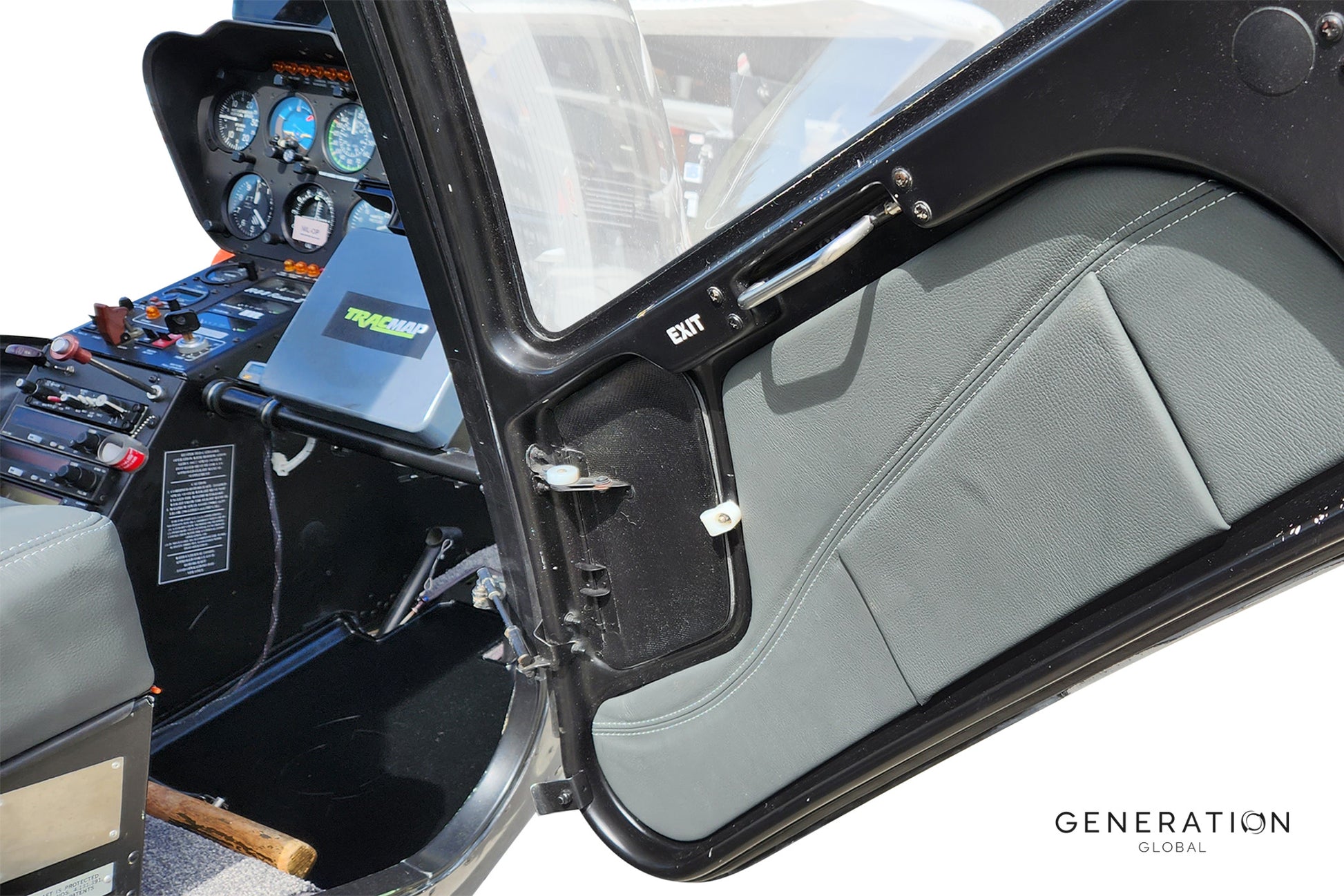 Robinson R44 door panel inserts