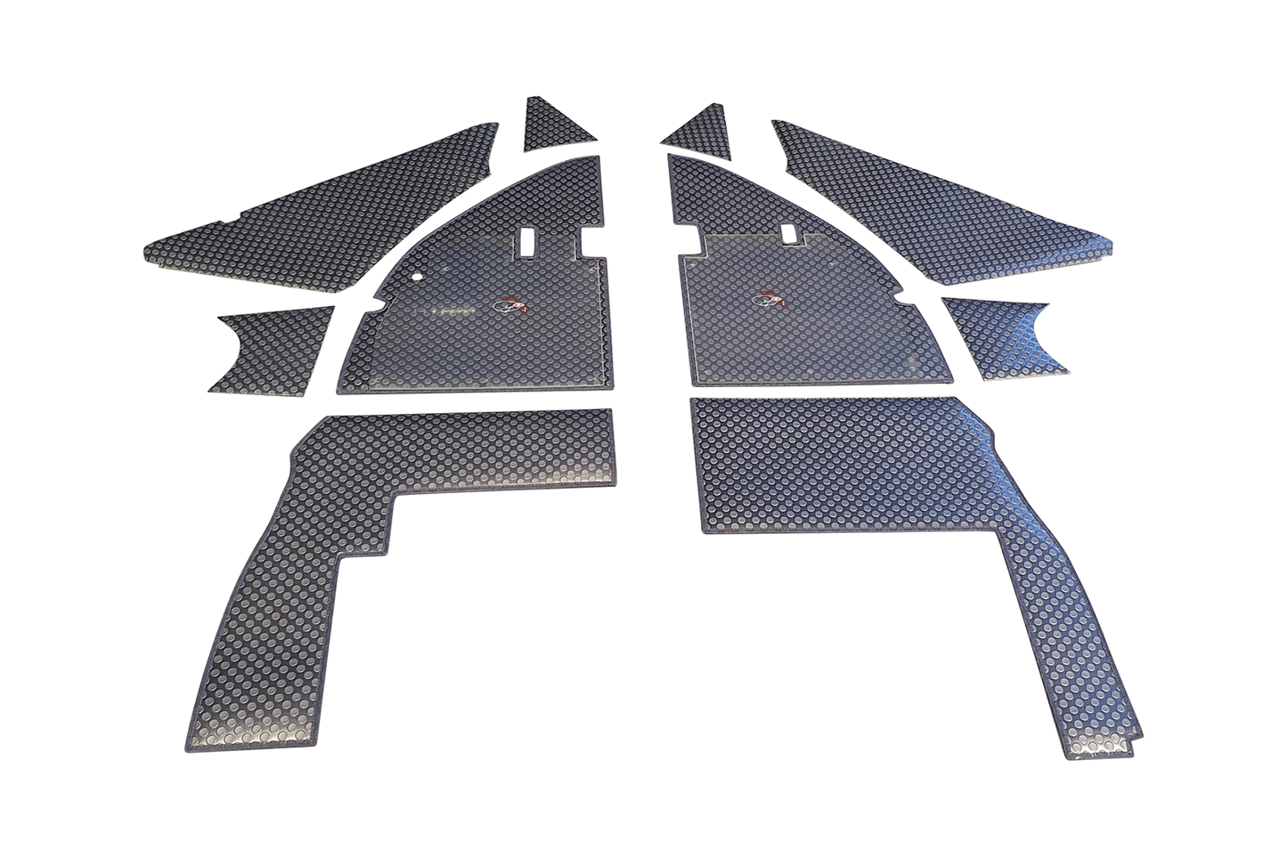 High-quality vinyl flooring set for Robinson R66 helicopter