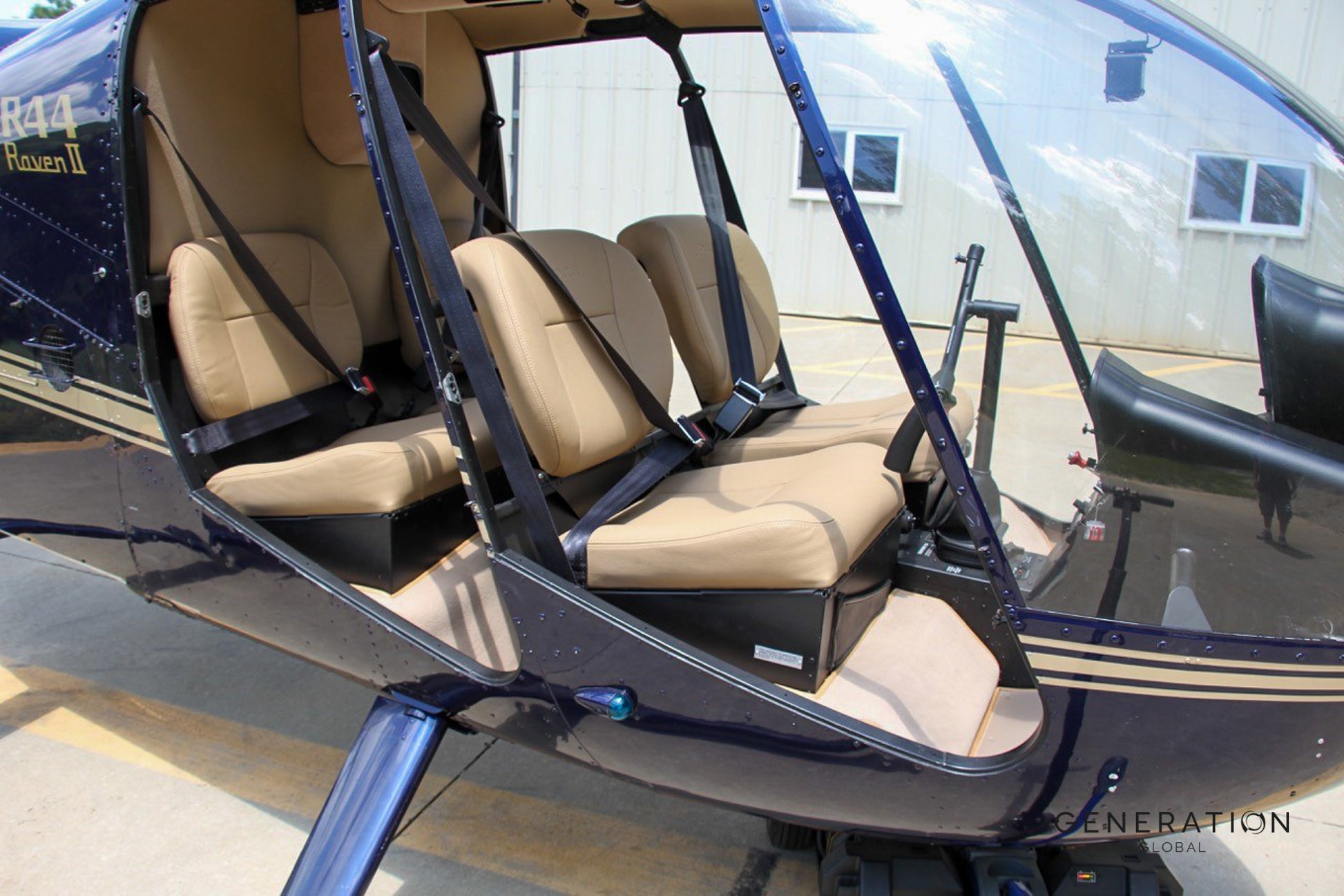 Robinson R44 Interior 