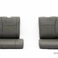 Set of 2 Generation I forward seat assemblies (LH and RH) for MD/Hughes 500E with aviation leather and composite backing.