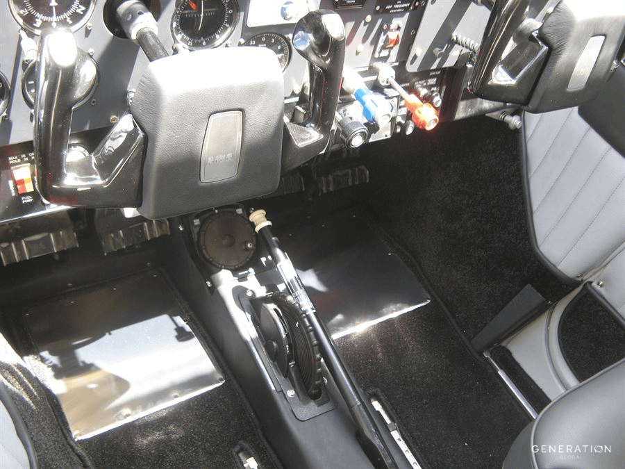 Cessna C185 Aircraft Interior Full Carpet Set | Plush Aviation Carpet with Alloy Heelmats