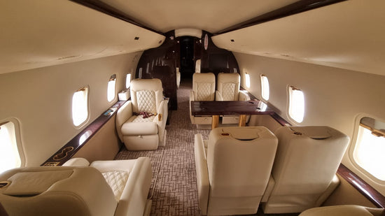 Bombardier CL850 aircraft interior
