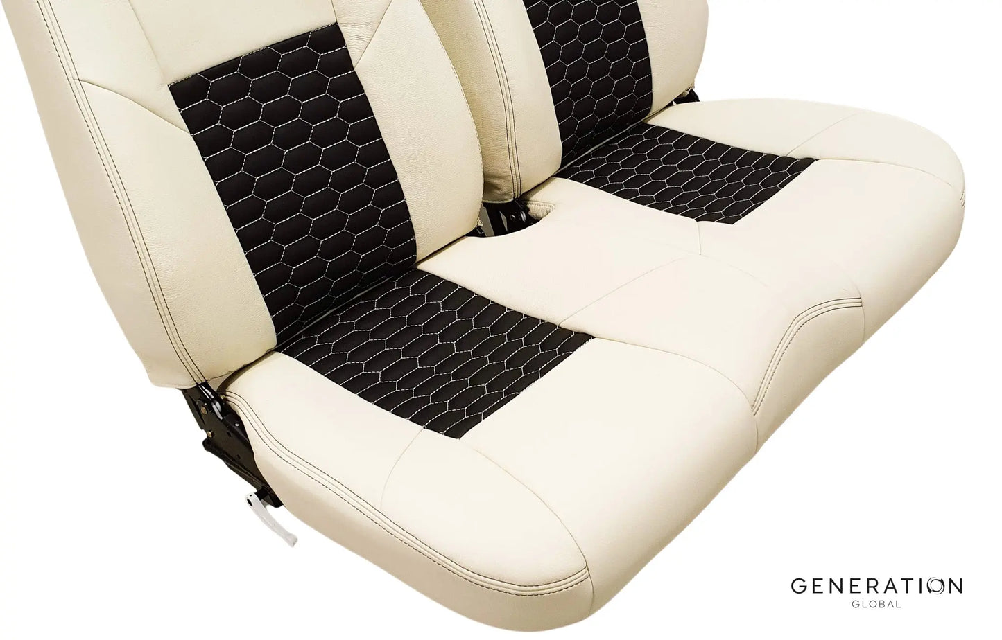 Cessna C180/c185 Middle Bench Seat Upholstery - High Back (1974-81) Leather Kit