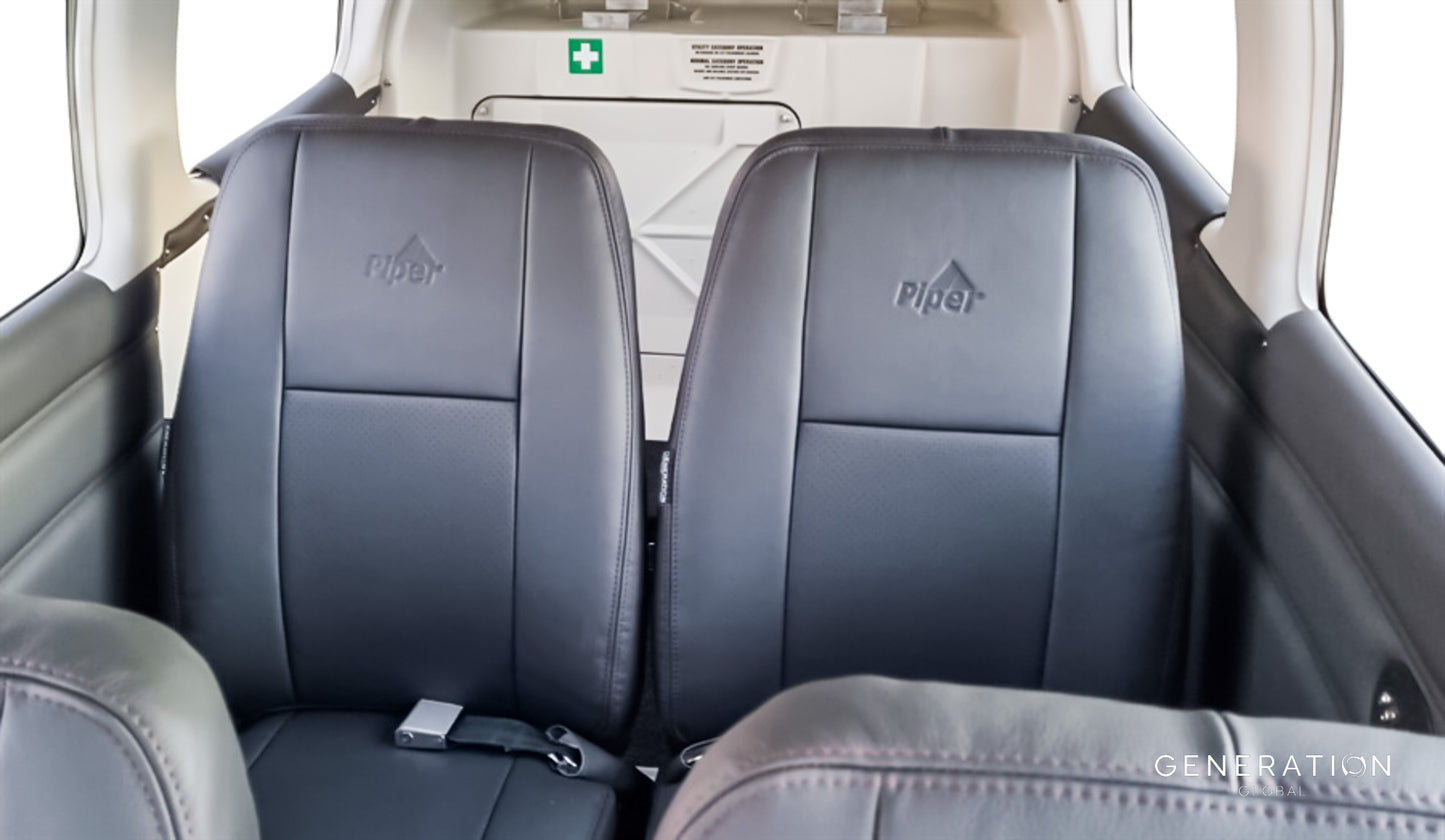 Piper PA-28 Seat Upholstery (4 x bucket)