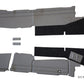 Full set of PA-28 sidewall trim panels with armrest covers