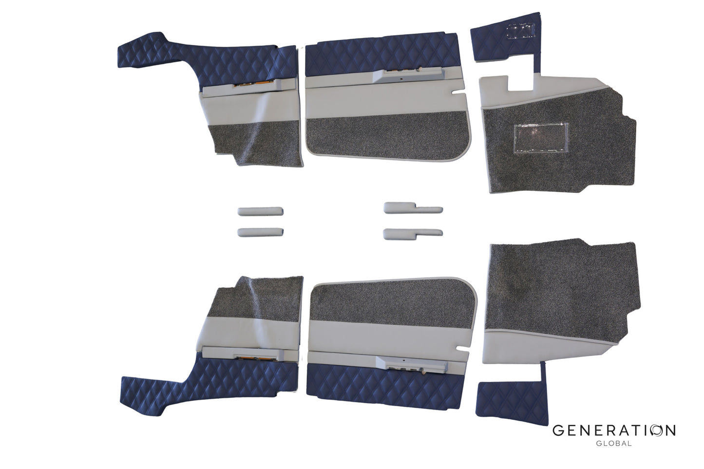Cessna T182 Aircraft Interior Sidewall Trim Panels | Full Interior Kit with Custom Colours