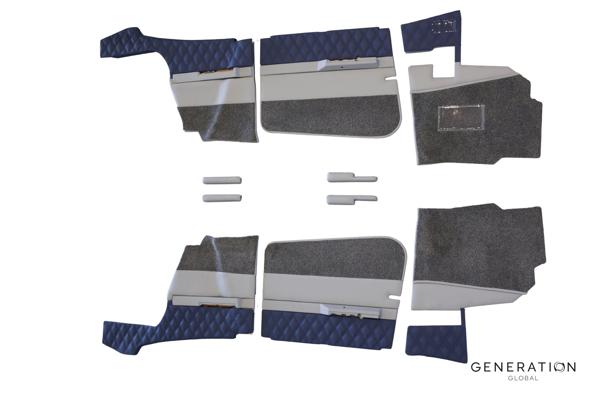 Cessna T182 Aircraft Interior Sidewall Trim Panels | Full Interior Kit with Custom Colours