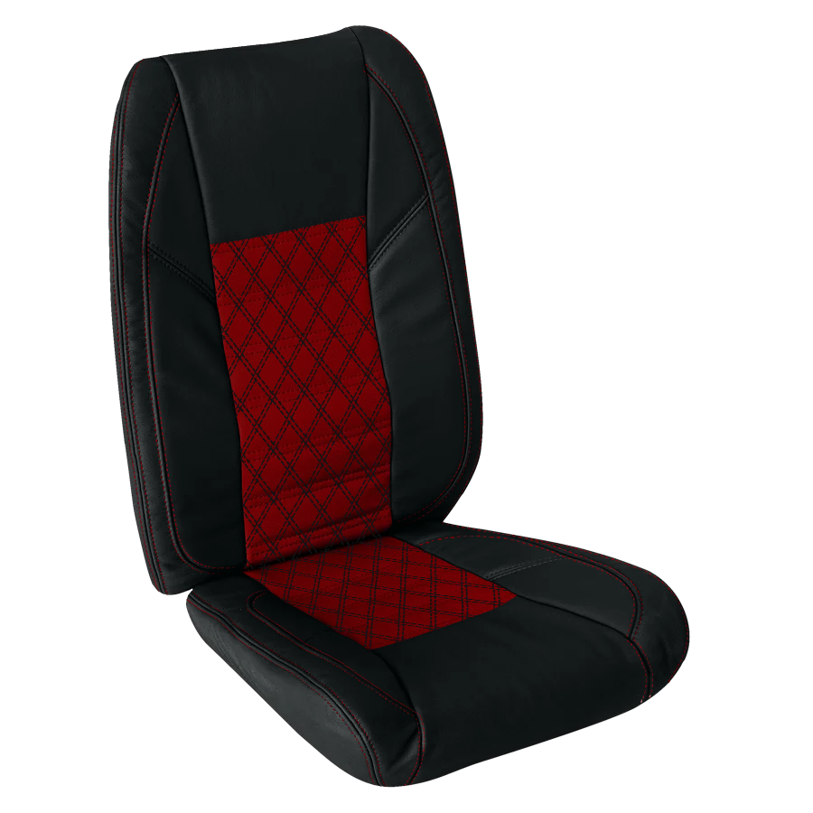 AS350 standard interior trim kit with Gen III seats, aviation carpet, and black leather boots