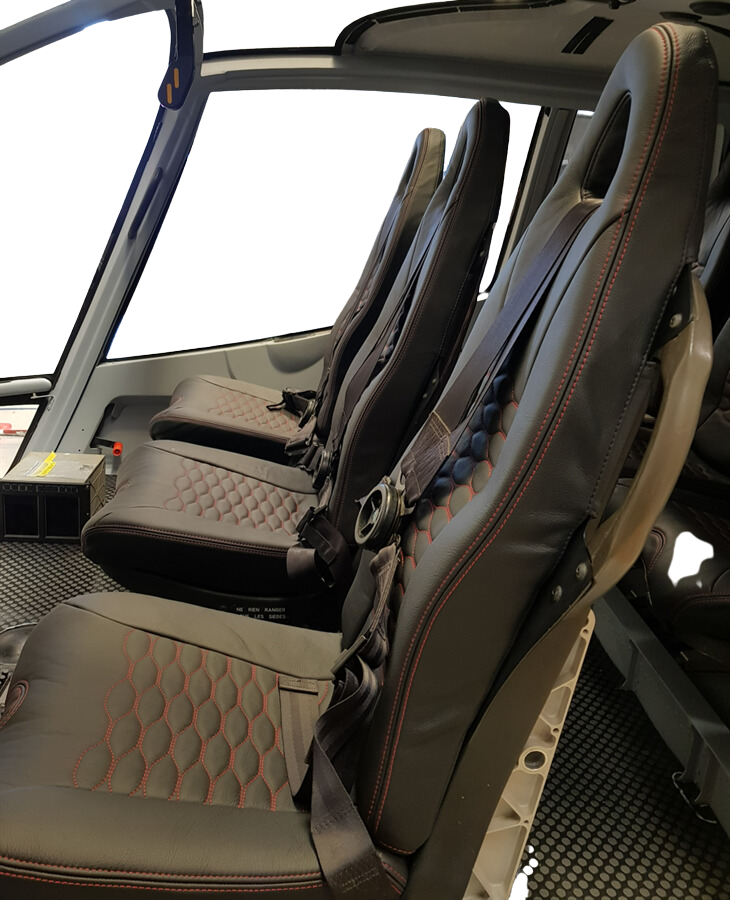 EC130 Crew/Pax Seat Assy, 159 Series