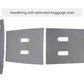 Beechcraft Baron E55 Aircraft Interior Headlining and rear bulkhead