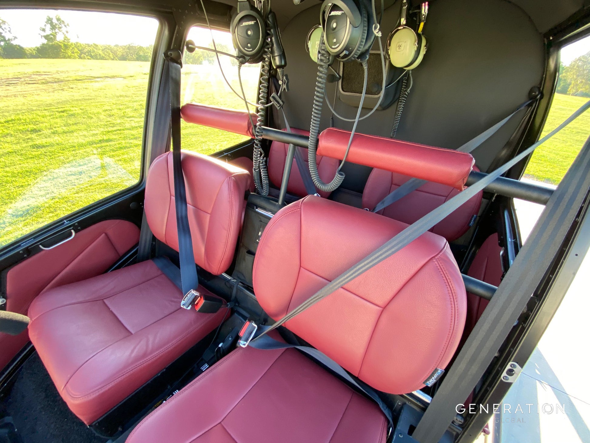 Robinson R44 Interior 